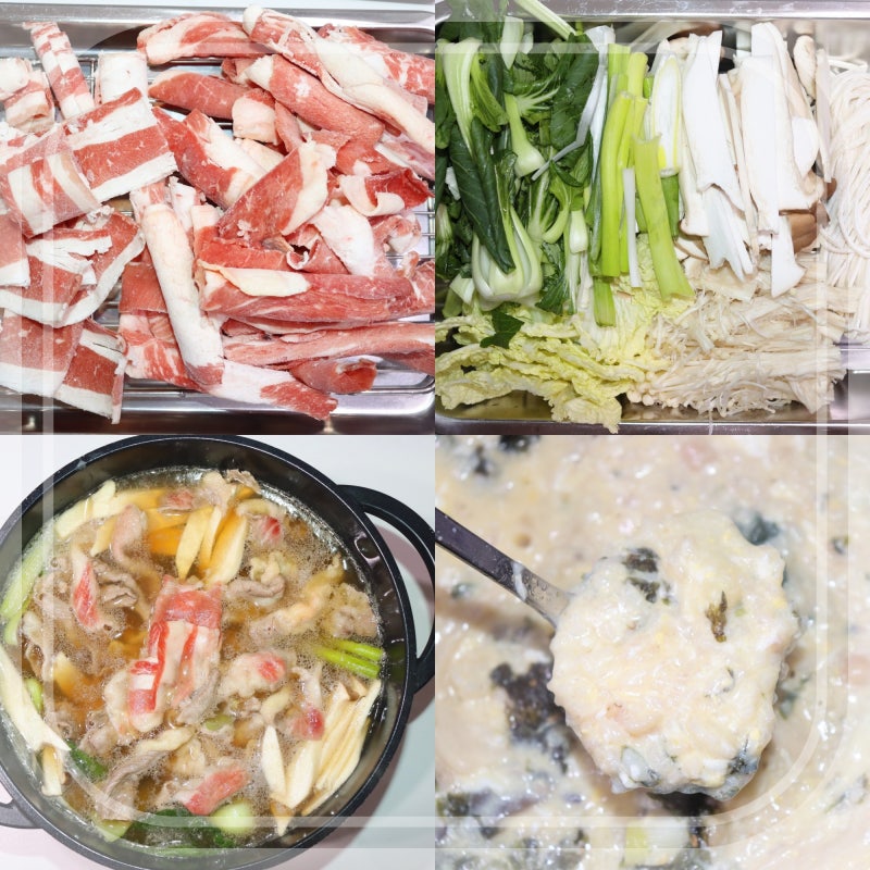 집에서 샤브샤브 만들기, 소고기 양지 차돌박이 쯔유 샤브샤브 육수 레시피,칼국수 죽까지!
