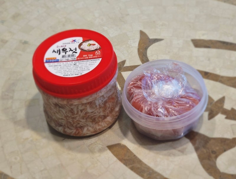 속초 중앙시장 젓갈 맛집 황부자젓갈 | 새우젓 파지 명란젓 포장후기