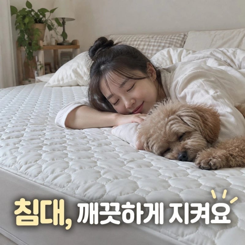 프로텍트어베드 웰어베드 알러씰 고주파 무봉제 누빔 방수 진드기차단 매트리스커버 SS 추천