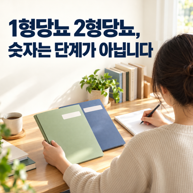 1형당뇨 2형당뇨, 숫자는 단계가 아닙니다