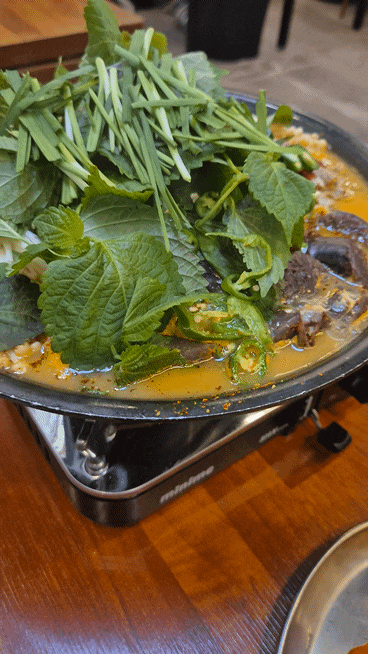 수지 맛집 옛날경성순대국 수지구청역점 아이랑 방문 후기(주차, 옛날순대곱창전골, 어린이 ....