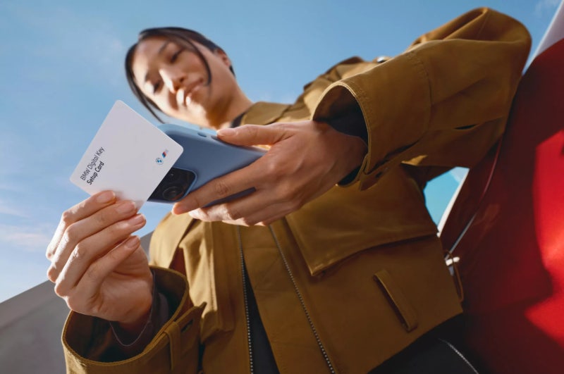 BMW 디지털 키 카드 두 종류, 처음 설정할 때와 차를 맡길 때