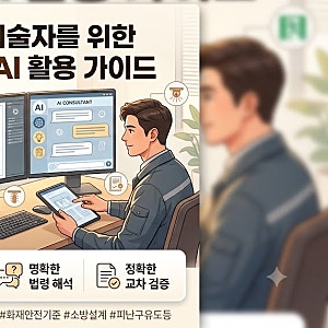 소방기술자를 위한 생성형 AI 활용법과 피난구유도등 기준 쉽게 찾는 꿀팁