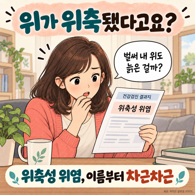 위 점막이 얇아졌다고요? 위축성 위염, 장상피화생과 무엇이 다를까