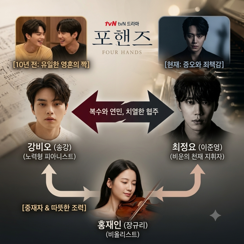 [포핸즈] 송강 이준영 주연! 줄거리부터 몇부작·등장인물·완벽 관전포인트