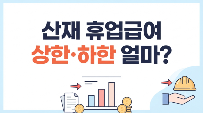 산재 휴업급여 최고보상기준금액, 고소득이면 얼마까지?