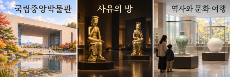 국립중앙박물관, 무료로 즐기는 특별한 하루! 대표 유물부터 관람시간·예약·주차까지 총정....