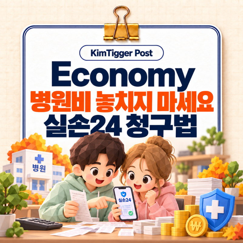 병원비 놓치지 마세요, 실손24 청구법