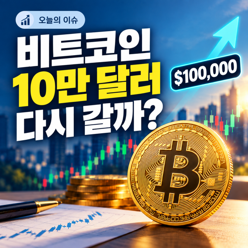 비트코인 10만 달러 다시 갈까?