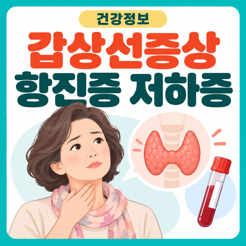 갑상선증상 항진증과 저하증 구분법, 암 검진은 꼭 받아야 할까