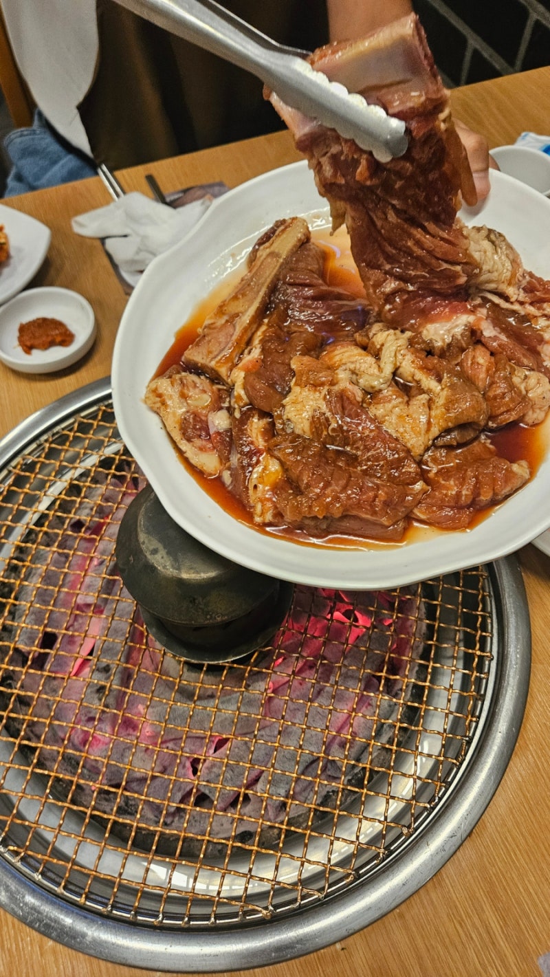 순천돼지갈비 맛집 하늘천숯불갈비 순천점 가족외식으로 딱좋은 순천현지인맛집