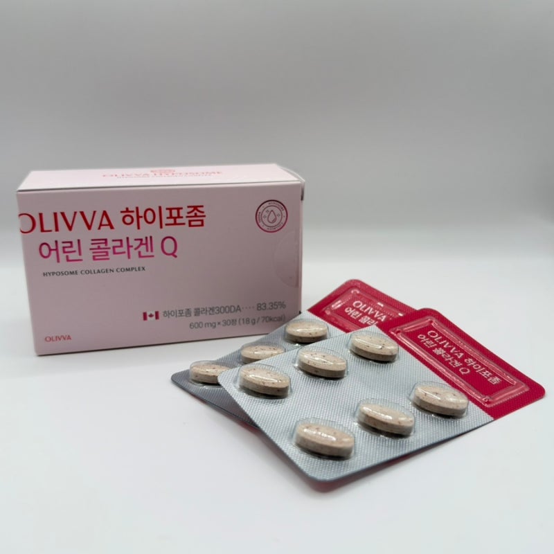 먹는 콜라겐 추천│장 컨디션과 피부컨디션을 한번에 케어! '올리바 하이포좀 어린콜라겐Q' ....