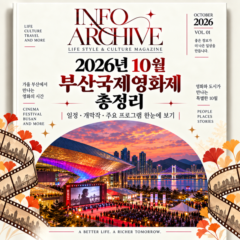 2026 Busan International Film Festival: Schedule, Opening Film, and Key Programs at a Glance