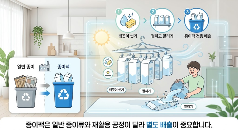 우유팩 이제 따로 버려야 하나요?｜10월부터 달라지는 종이팩 분리배출 방법