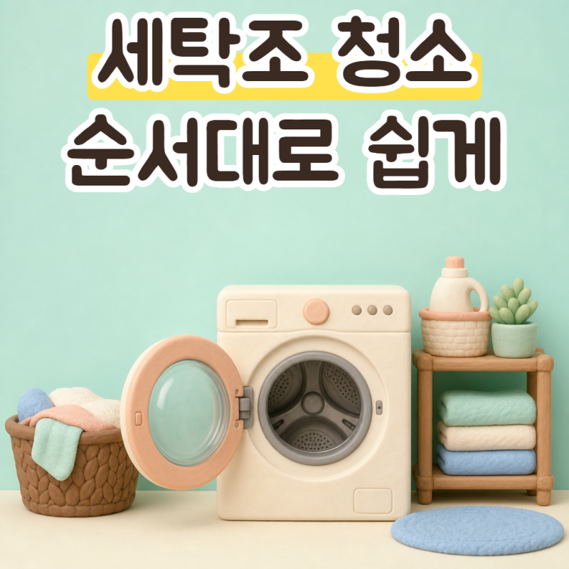 세탁조 청소 순서, 통살균 코스와 고무패킹 곰팡이 닦는 법