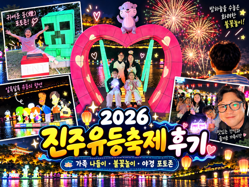 2026진주 유등축제 첫날 후기