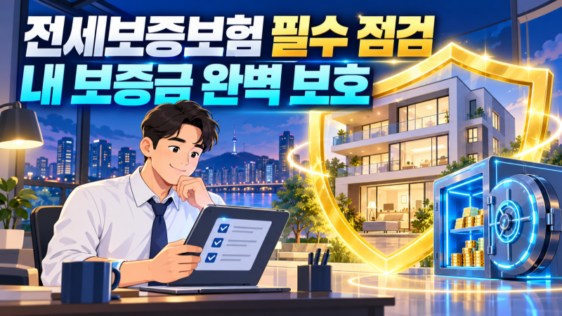 [재테크] 전세보증보험 가입 전 필수 확인사항: 2026 HUG·HF·SGI 3대 기관 비교·126% 룰 팩트체크....
