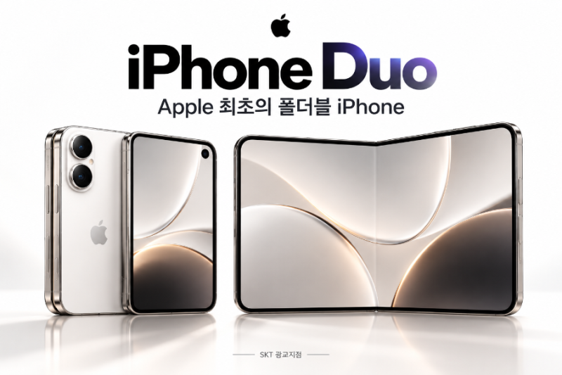 아이폰 Duo 출시 임박! 애플 최초 폴더블 아이폰, iPhone 18 Pro Max와 비교 총정리