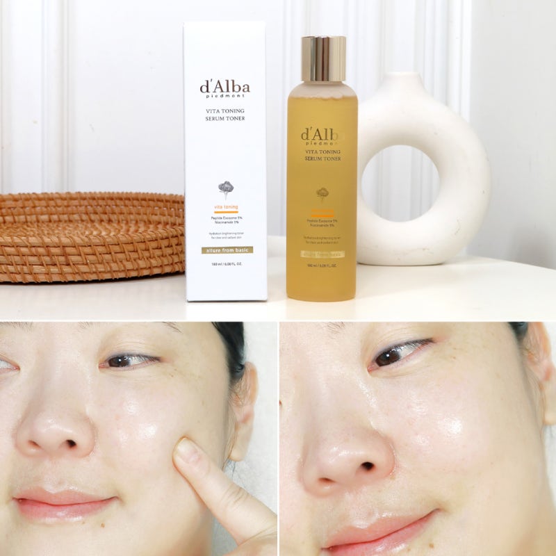 피부미백 꿀템 미백 토너 추천 달바 비타 토닝 세럼 토너 26년 9월 리뉴얼 후기