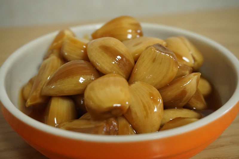 황금비율 간장물로 만든 마늘장아찌 담그는 방법