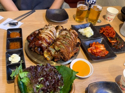 성북구 하월곡 동덕여대맛집 튀김족발원조 잭아저씨족발보쌈 서울월곡점 주차가능한 가족모임하기 좋은 식당