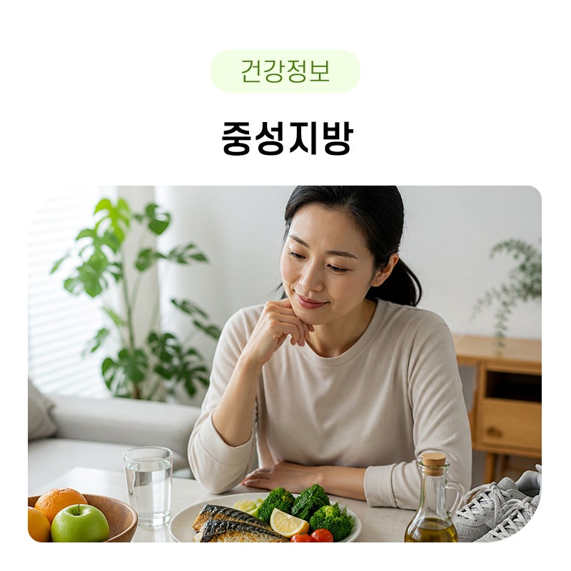 중성지방 낮추는법과 정상수치 뜻에 대해 궁금하면