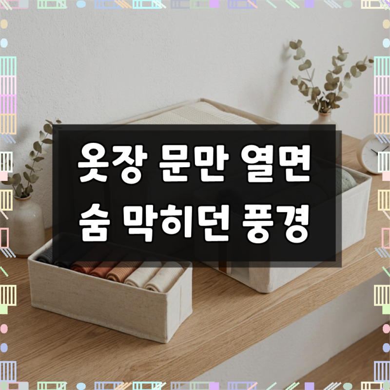 리빙박스 접이식 패브릭 수납박스 투명창 강철프레임 옷정리함 3종 슬림롱 미디엄 라지