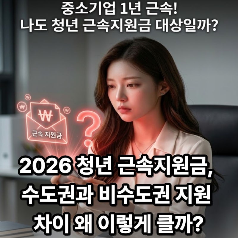 중소기업 오래 다닌 청년 직장인 필독! 최대 수백만 원 근속지원금 싹 다 챙기는 법 청년 재....