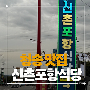 [경북 청송맛집] 청송닭백숙 신촌포항식당 주왕산 근처 재방문 맛집 후기 | 누룽지불백숙 | ....