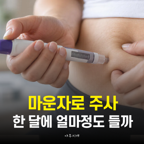 마운자로 가격 얼마일까? +처방 가격차이