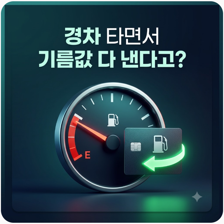 "기름값 다 내고 타세요?" 경차 유류세 환급 조건과 신청방법