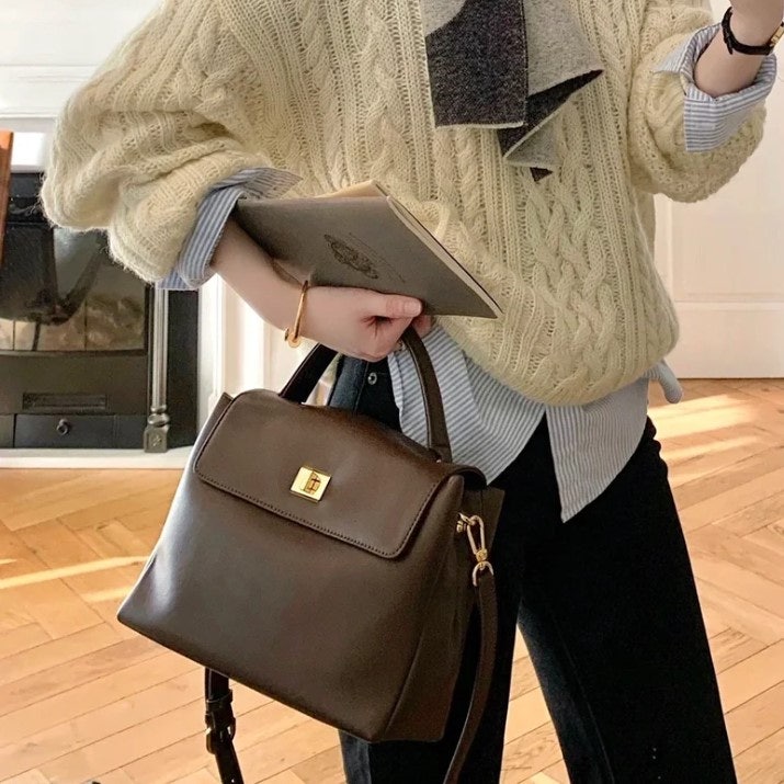 발렌시아가 로데오백 스몰 미듐 에스프레소 블랙