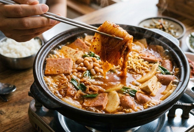 김치 부대찌개 황금레시피 스팸 듬뿍 끓이는 법
