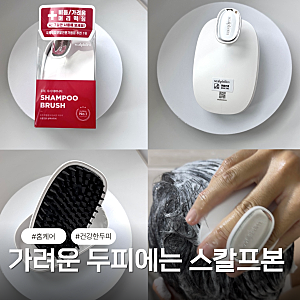 스칼프본 샴푸브러쉬 두피가려움 비듬 홈케어 사용후기