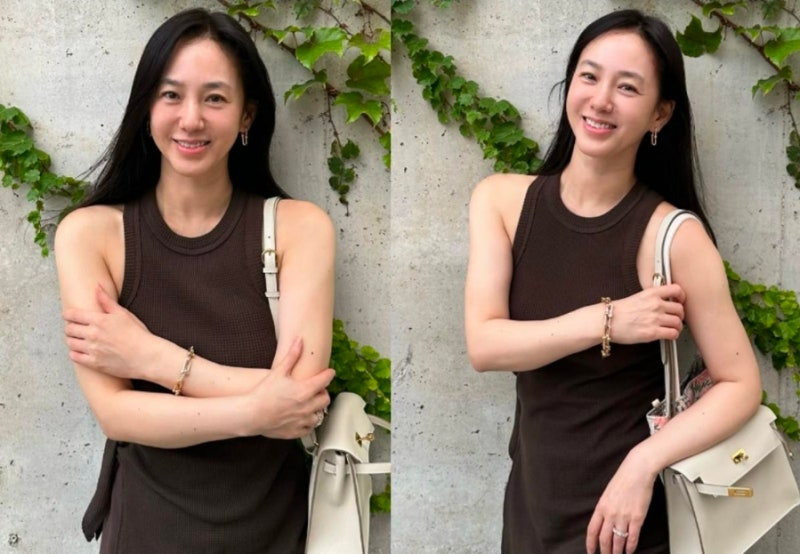 “20년 전 사진인 줄”…53세 박주미, 알고 보니 두 아들 엄마였다