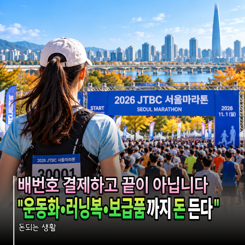 "참가자 3만명·풀코스 15만원" 2026 JTBC 서울마라톤 러너 1명이 실제 쓰는 참가비·준비비용 "이....