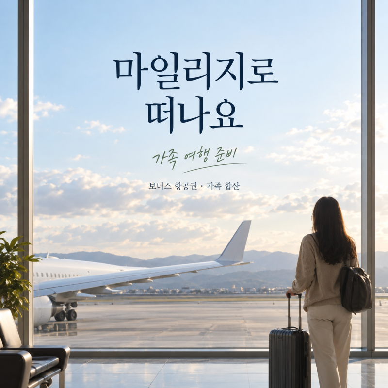 대한항공·아시아나 마일리지 항공권 예약, 유리한 시기·가족 합산·사용법
