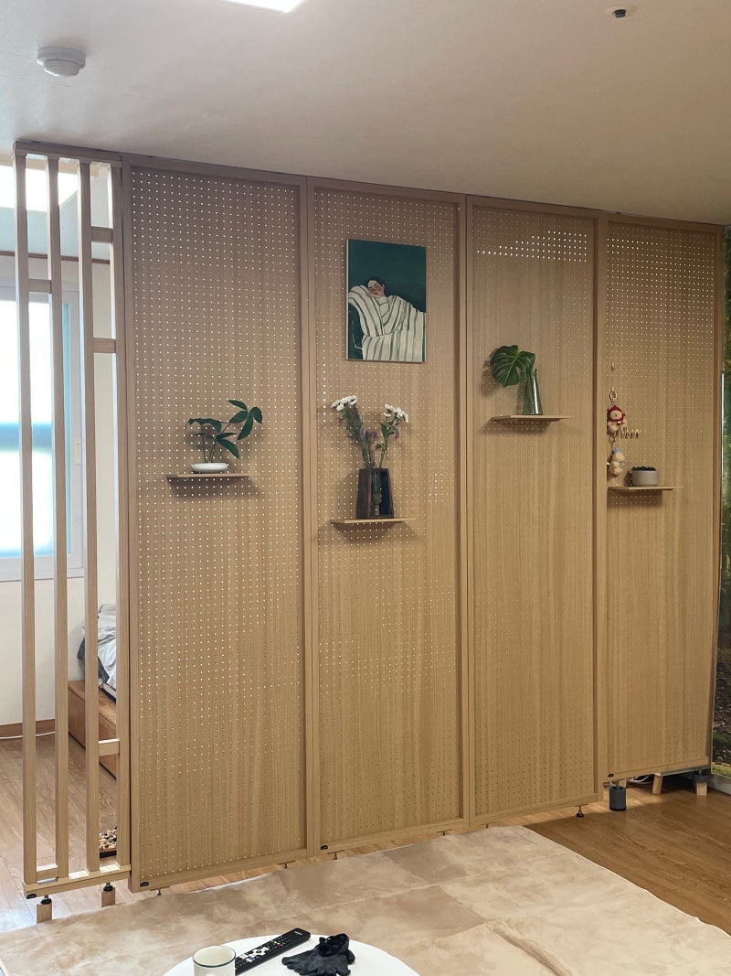 방 없는 집에 방 만들기 성공! 무타공 가벽으로 셀프 설치 30만원대 찐후기