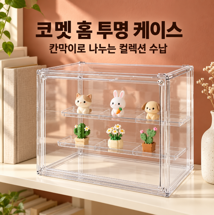 레고 작은 작품 보관, 코멧 홈 아크릴 케이스 활용법