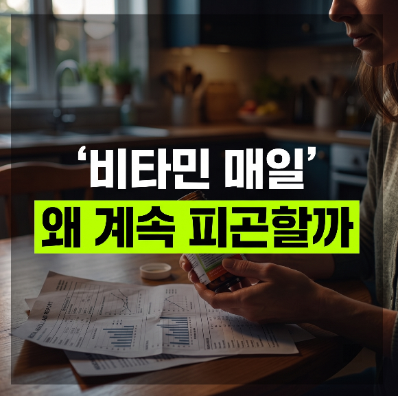 "종합비타민 매일 챙겼는데 왜 계속 피곤할까?" 40대 여성 몸속 바닥난 '철분·마그네슘'의 반....