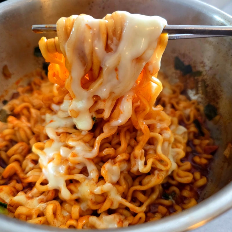 간짬뽕 치즈 넣어 먹어본 후기｜간짬뽕 칼로리 + 공화춘 조합까지