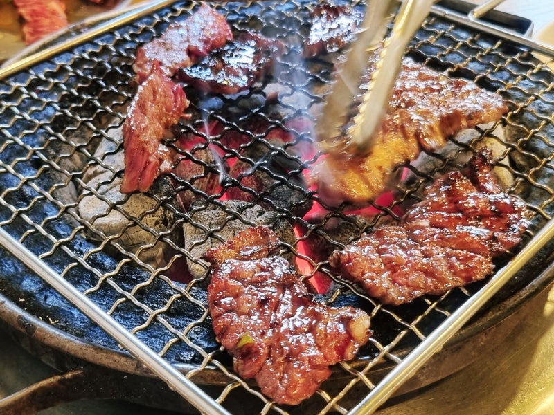 경주 한우 갈비 맛집 영양숯불갈비 여전히 맛있는 양념 치마살, 갈비살