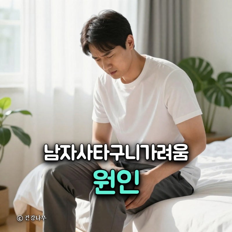 남자 사타구니 가려움 원인, 습진과 완선 구별법