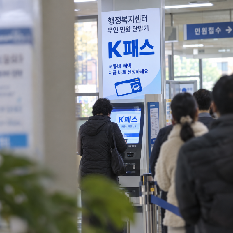 K패스 "교통비 최대 53% 환급" 신청방법과 대상 총정리
