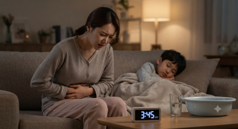 “찬 바람 불면 늘어나는 장염”… 노로바이러스 증상과 가족에게 옮기지 않는 법