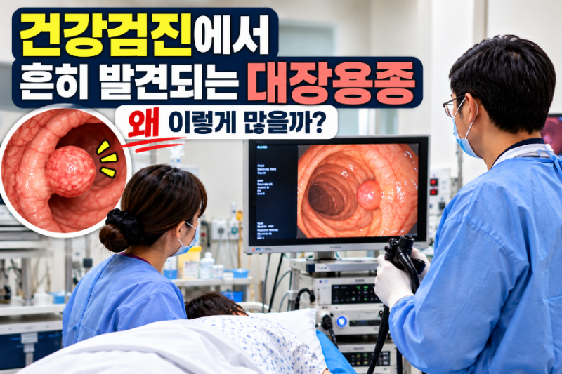 가을 건강검진 때 흔히 발견되는 대장용종, 10명중 6명에게서 나타나는 높은 발병률 원인은 ....