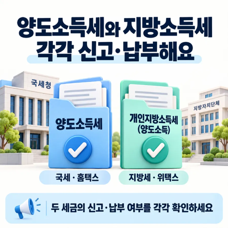 부동산 양도 후 지방소득세 언제까지? 양도소득세 법정 신고기한보다 2개월 더