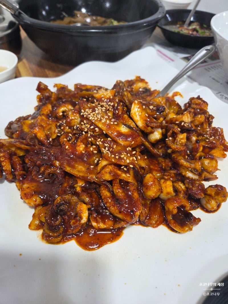 청주 분평동 맛집 쭈꾸미볶음 원탑 풍차쭈꾸미 내돈내산 후기