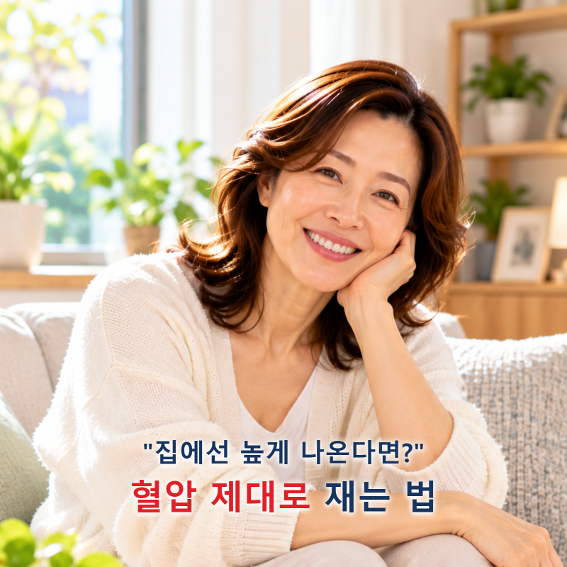 "병원에선 정상인데 집에선 높다면?" 혈압 제대로 재는 법