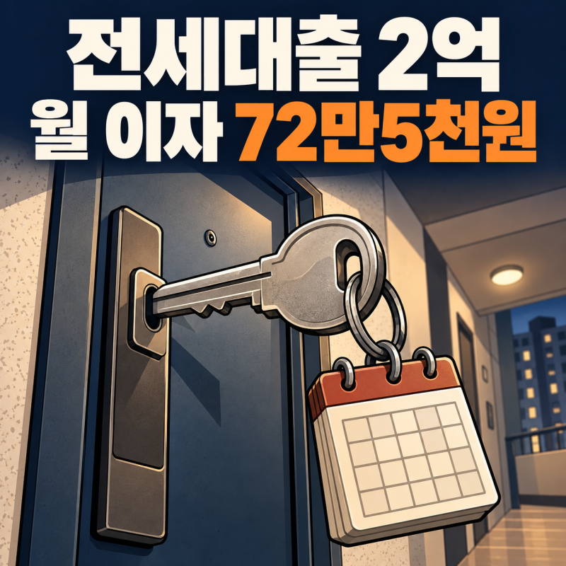 전세대출 금리 0.16%p 올랐는데... 2억이면 매달 얼마 더 낼까